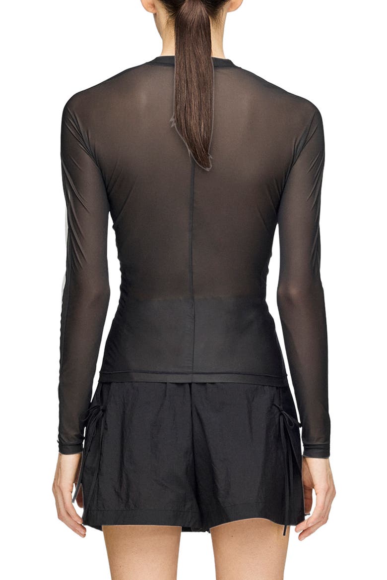 Contrast EQT Stripe Top, Alternate, color, BLACK
