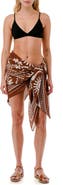 Nicole Miller Palm Print Sarong