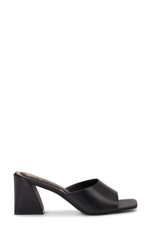 Vince Camuto Sacha Slide Sandal In Black Nappa