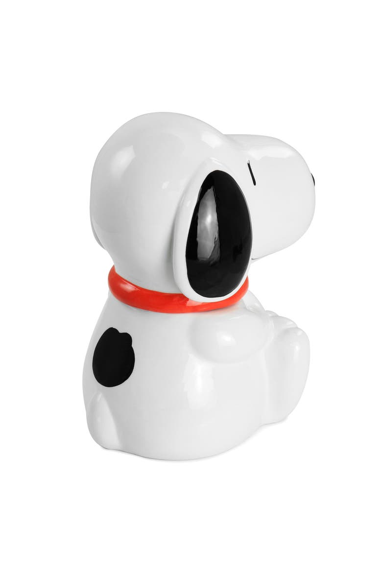 Classic Snoopy Cookie Jar, Alternate, color, White