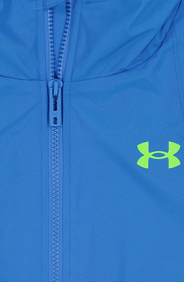 Under Armour Kids' Manataug Windbreaker, Alternate, color, Blue Atlantis