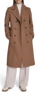 Kenneth Cole New York Wool Blend Double Breasted Coat
