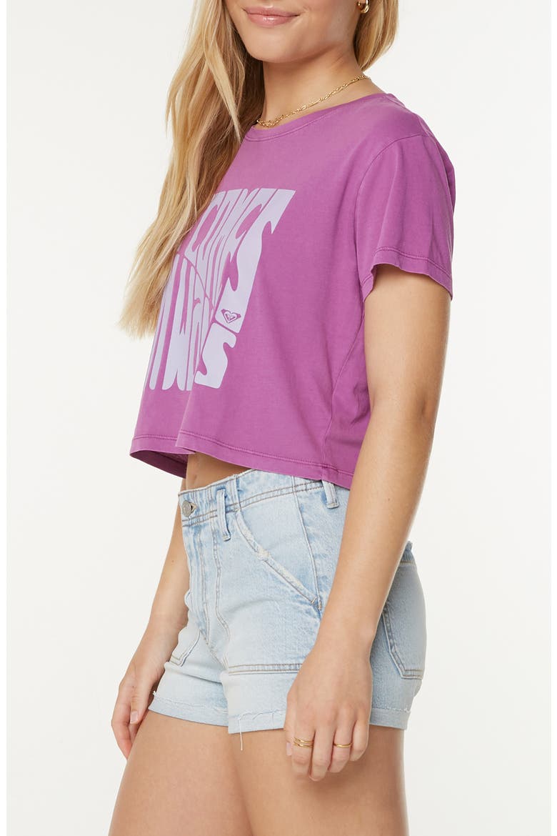 Comes in Waves Graphic Baby Tee, Alternate, color, STRIKING PURPLE COMES IN WAVES