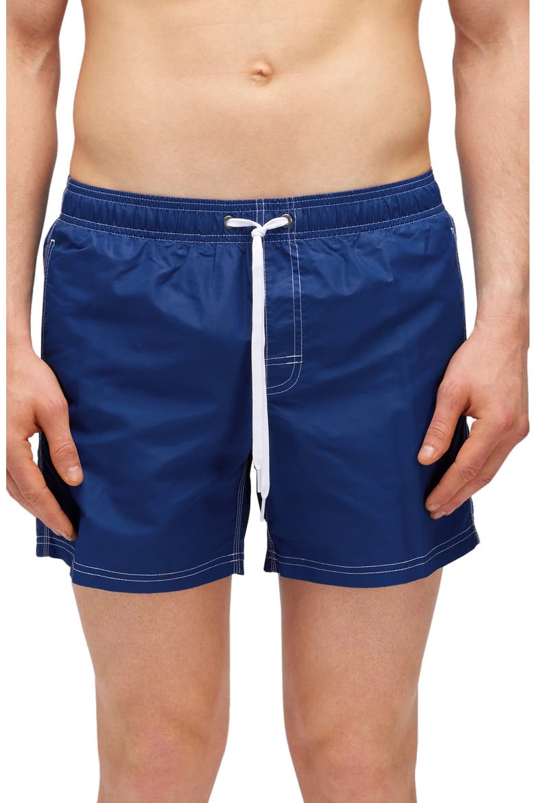 Stripe Board Shorts, Alternate, color, ADMIRAL