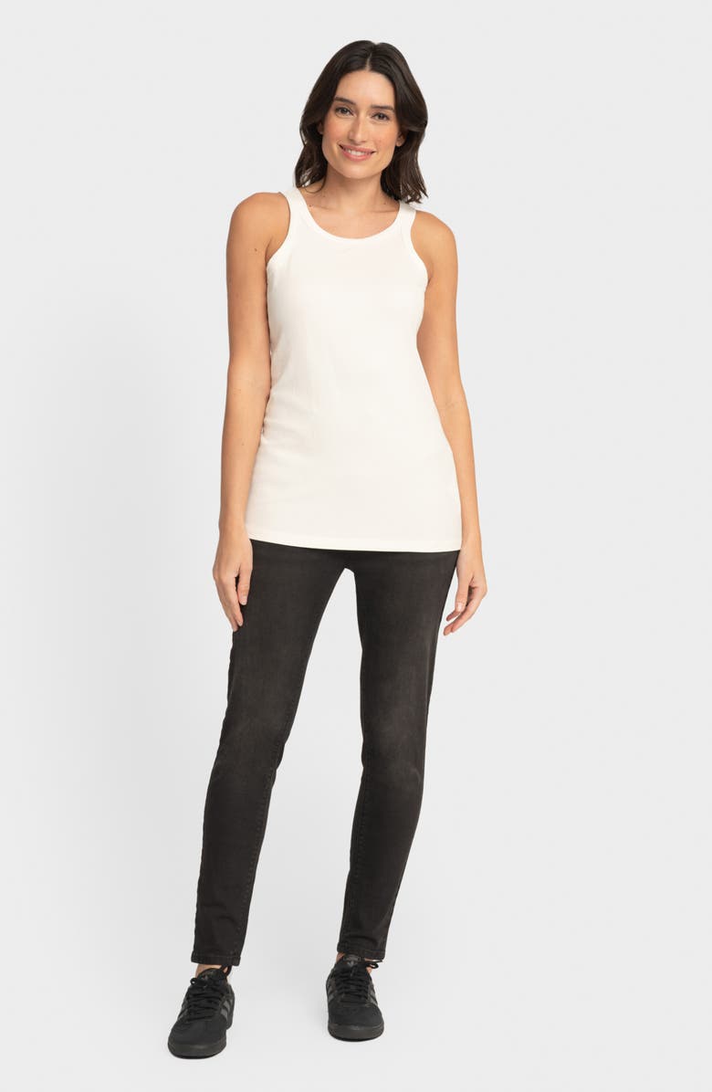 Seraphine Post Maternity Skinny Jeans, Alternate, color, 