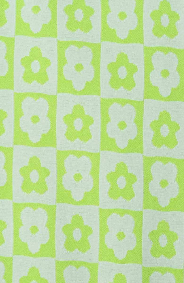 Andy & Evan Kids' Textured Floral One-Piece Swimsuit, Alternate, color, 