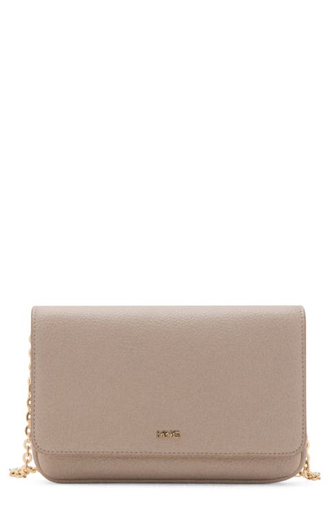 Small Faux Leather Crossbody Bag