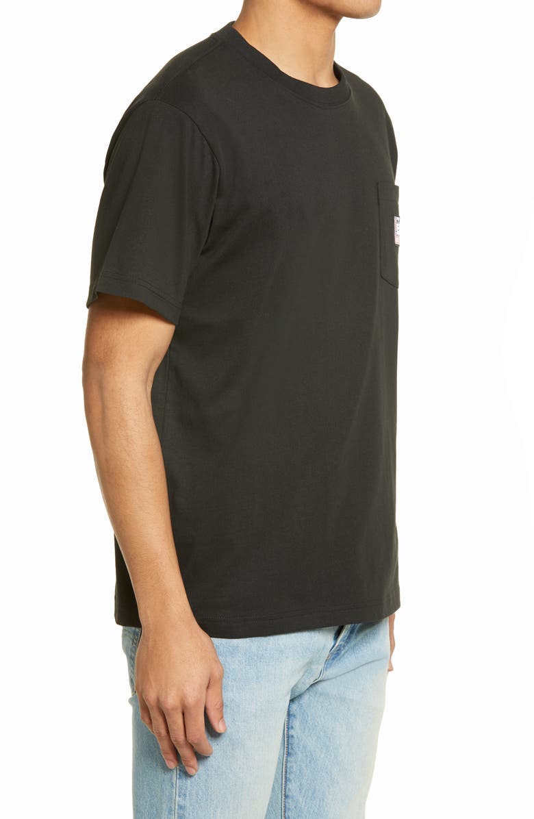 Obey Point Pocket Logo Organic Cotton T-Shirt, Alternate, color, 