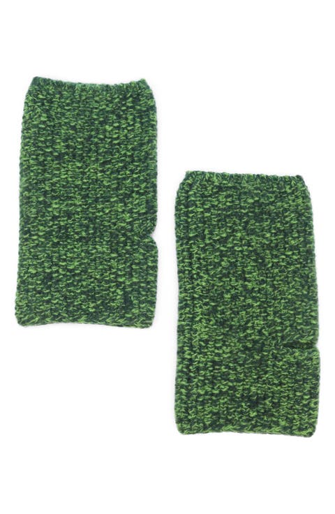 Chunky Cashmere Fingerless Gloves