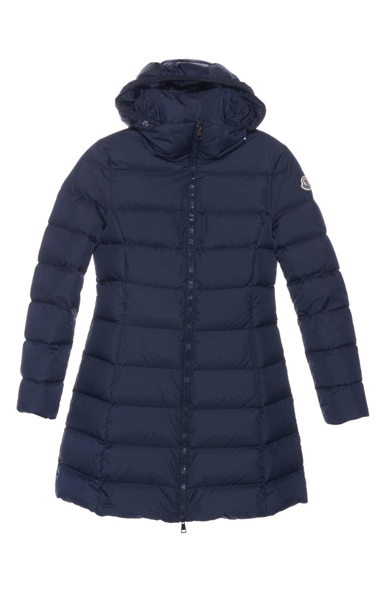 Moncler Gie Quilted Water Repellent Down Coat, Alternate, color, 