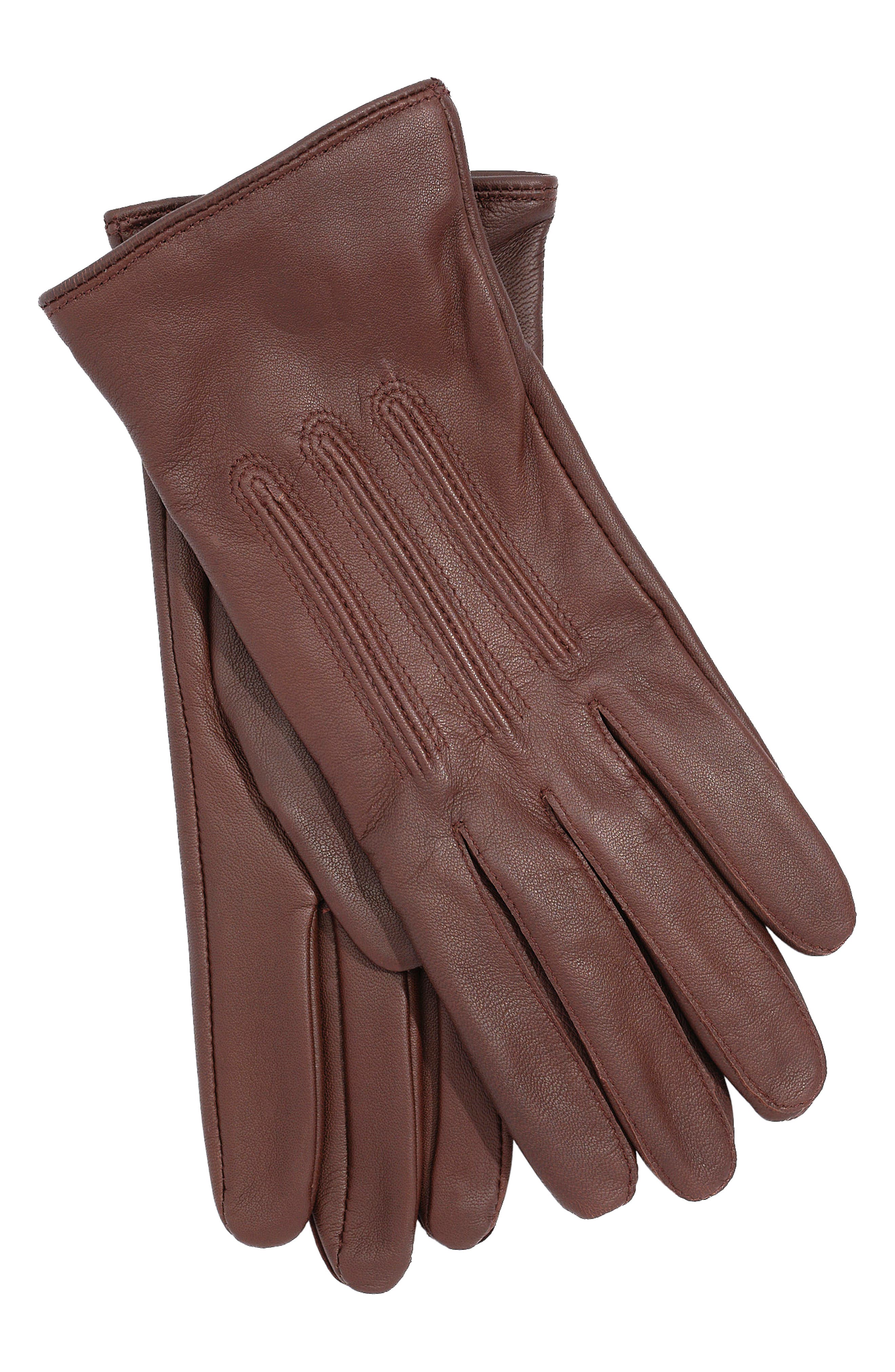 Polo Ralph Lauren Vintage Leather Gloves (Women) | Nordstrom