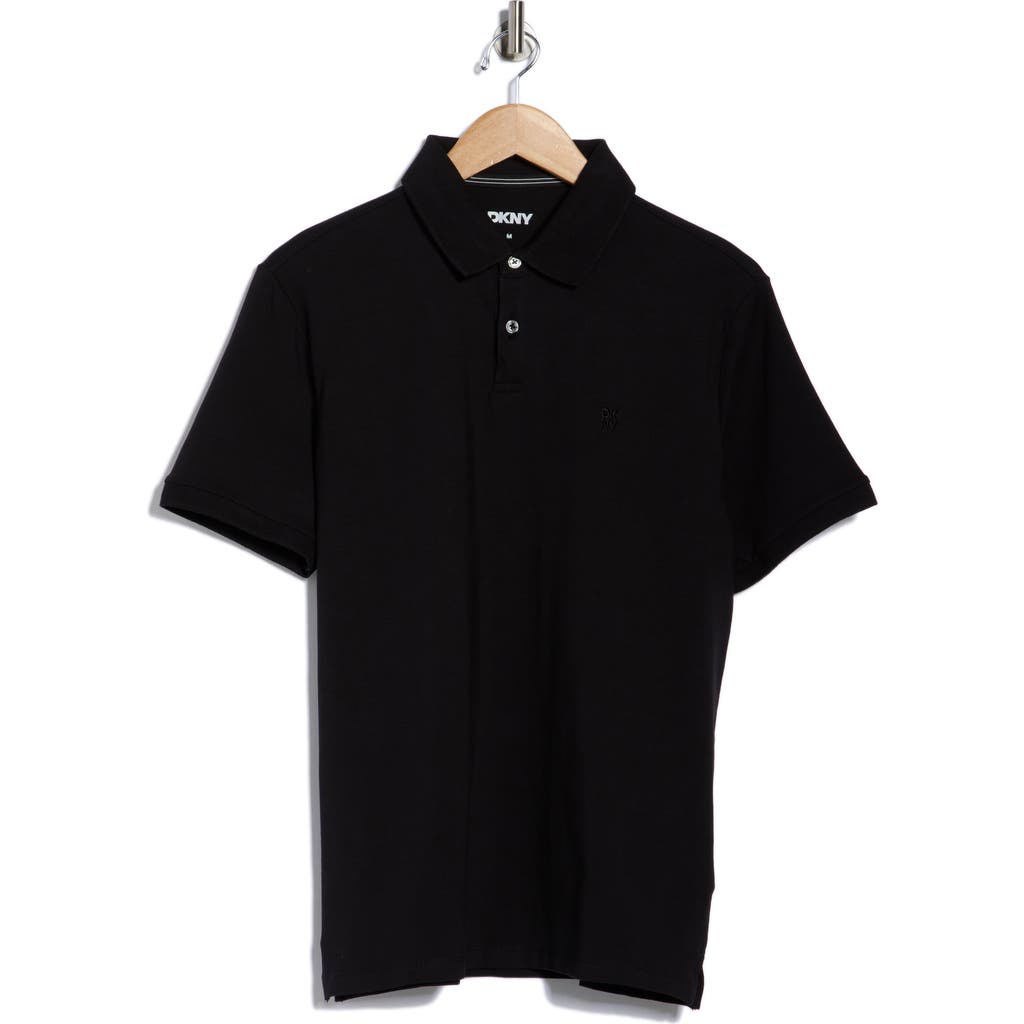 Dkny Sportswear Essential Polo In Black