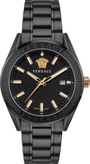 Versace V-Code Bracelet Watch, 36mm