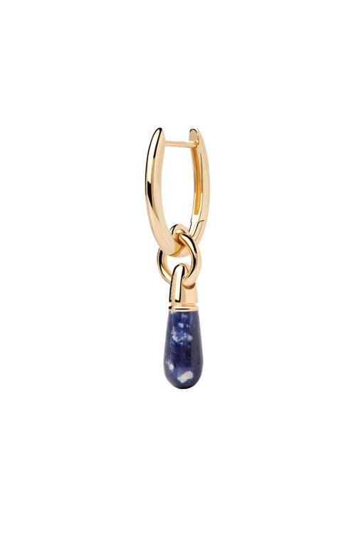 Pdpaola Jupiter Single Hoop In Sodalite