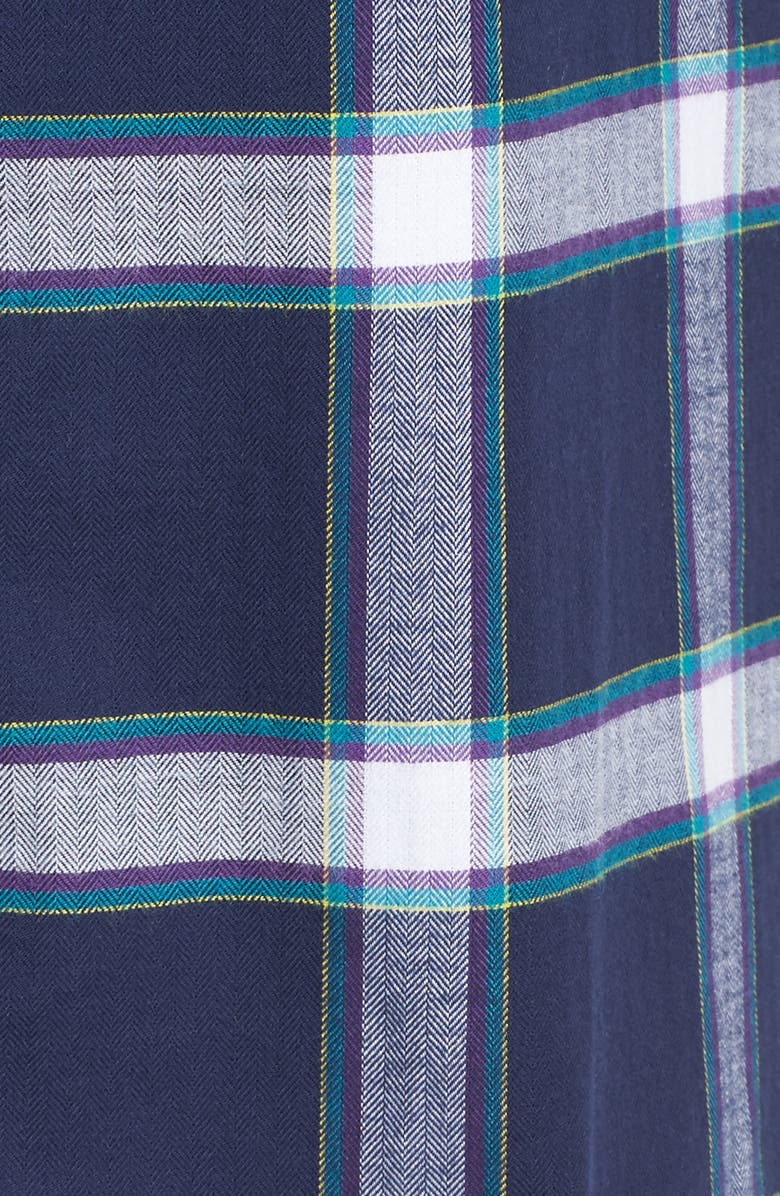 Foxcroft Zoey Brushed Windowpane Shirt, Alternate, color,