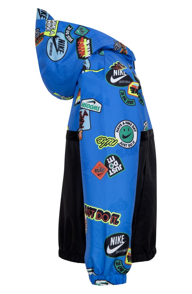 Nike Kids' Half Zip Anorak, Alternate, color, Light Photo Blue