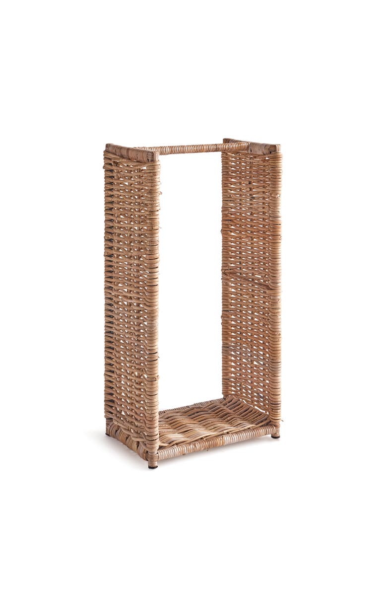 Napa Home & Garden Log Wicker Stand Tall, Main, color, 