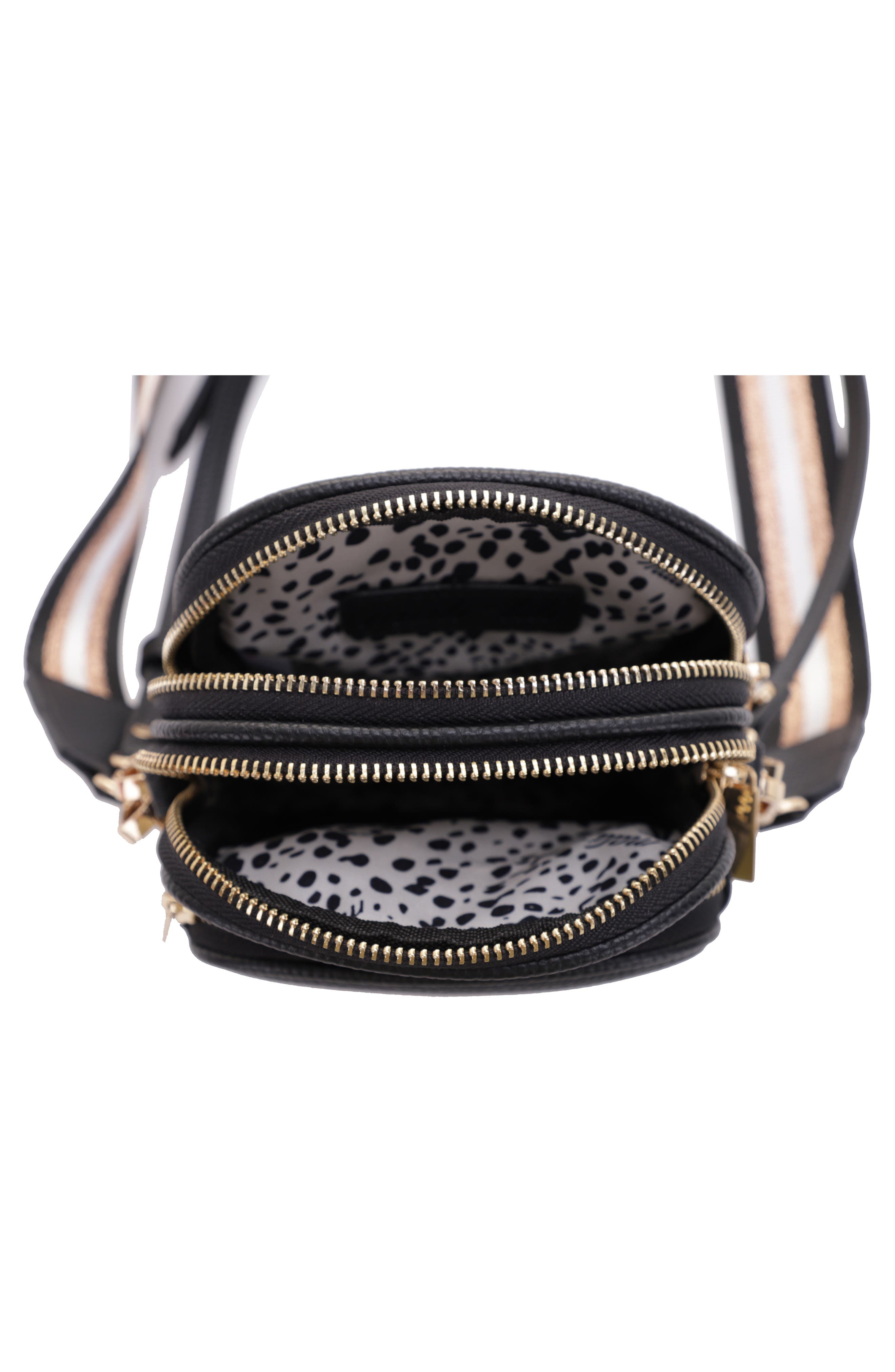 Mali + Lili Josephine Recycled Vegan Leather Crossbody Bag, Alternate, color, 