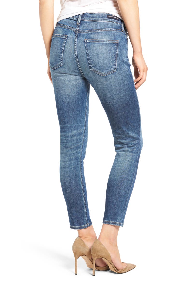 Citizens of Humanity Rocket High Waist Crop Skinny Jeans, Alternate, color, 