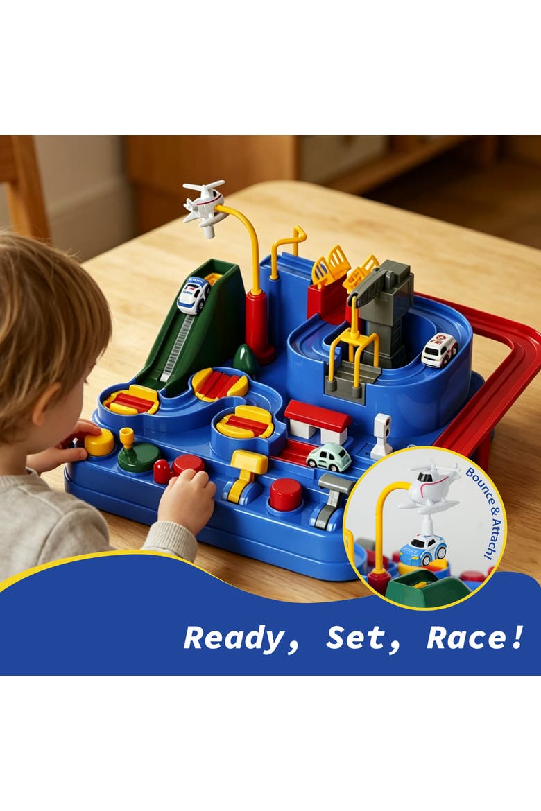Car Adventure Playset, Alternate, color, Multicolored
