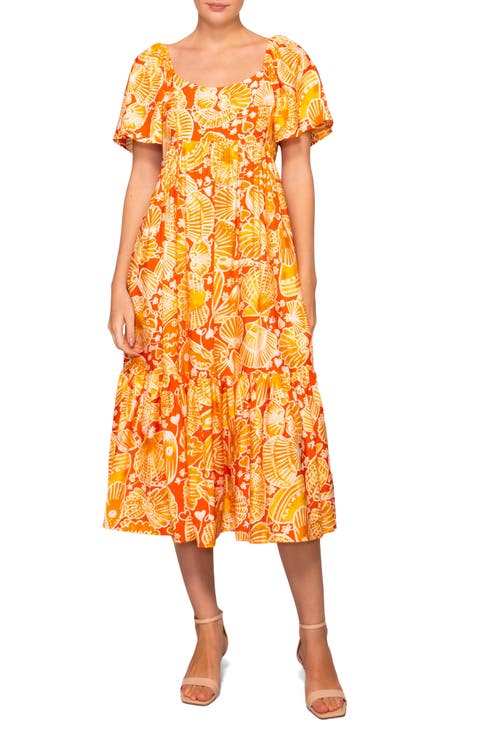 Flutter Sleeve Dress