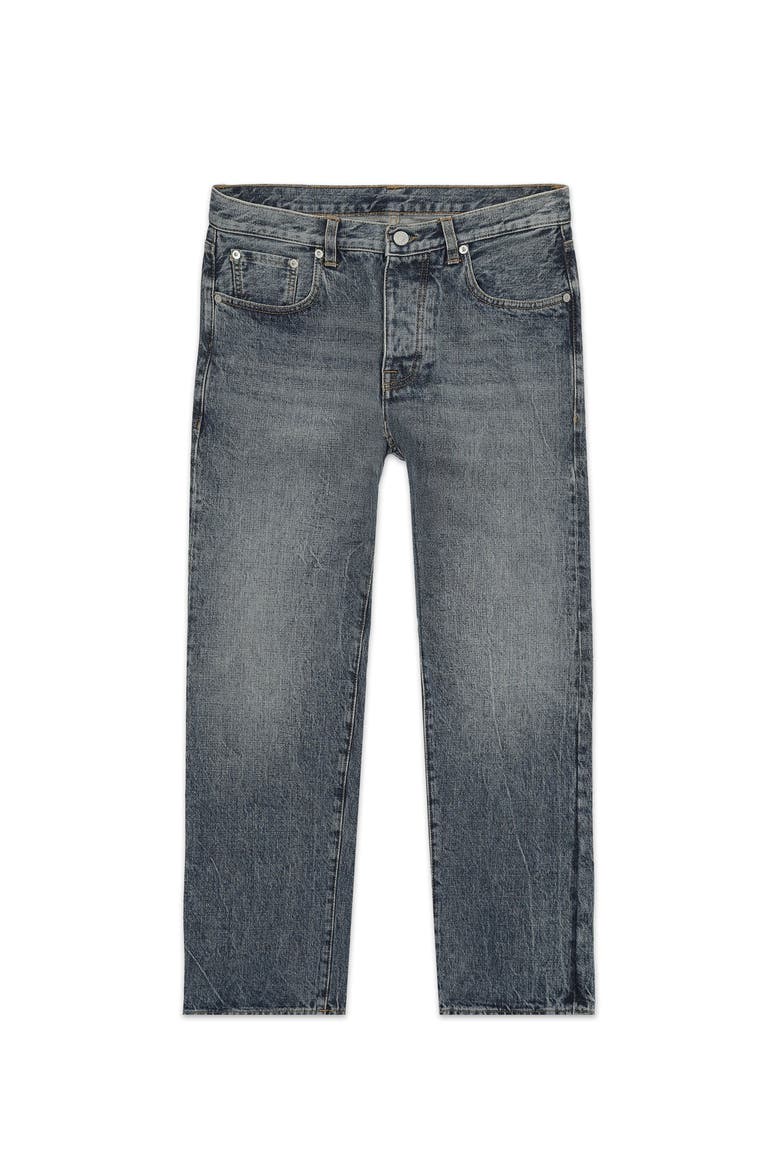 965 John Selvedge 5 Pocket Regular Fit Denim Pants, Main, color, Light Stone Wash