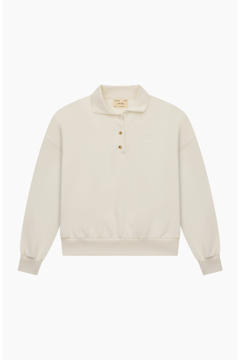 Long Sleeve Polo, Main, color, Salt