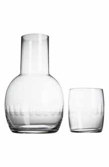 Crystal Carafe & Glass Set
