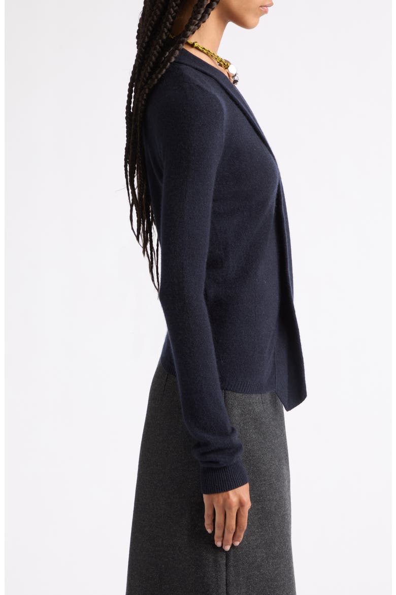 Shawl Collar Cashmere Cardigan, Alternate, color, NAVY