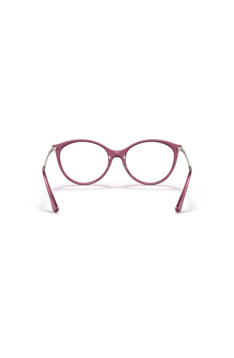Vogue Eyewear 53mm Oval optical glasses, Alternate, color, Violet