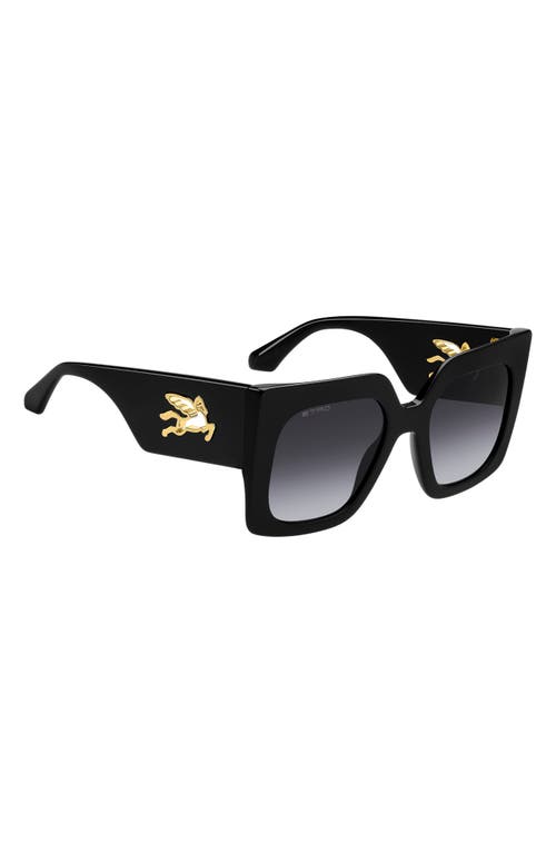 Etro 53mm Gradient Square Sunglasses