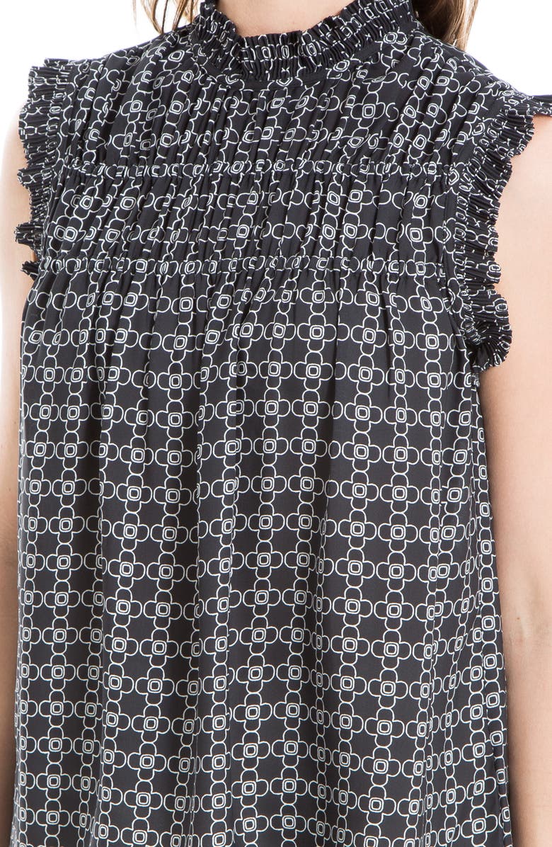 MAX STUDIO Smocked Sleeveless Top, Alternate, color, 