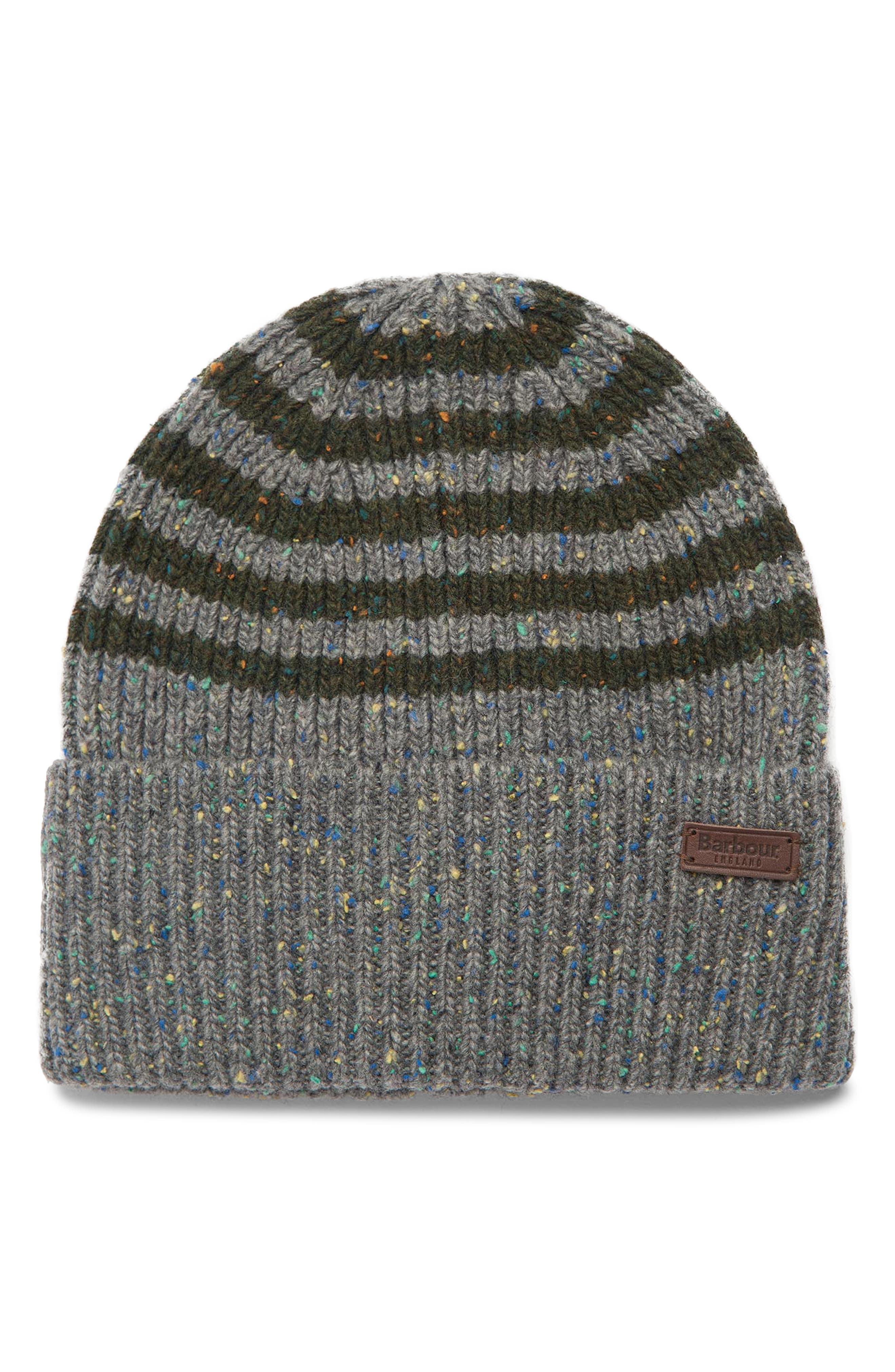 Barbour Radar Stripe Beanie (Men) | Nordstromrack