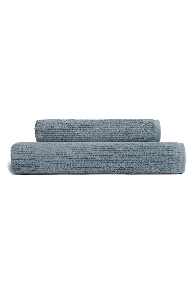 Soft Rib Towel, Main, color, WAVE