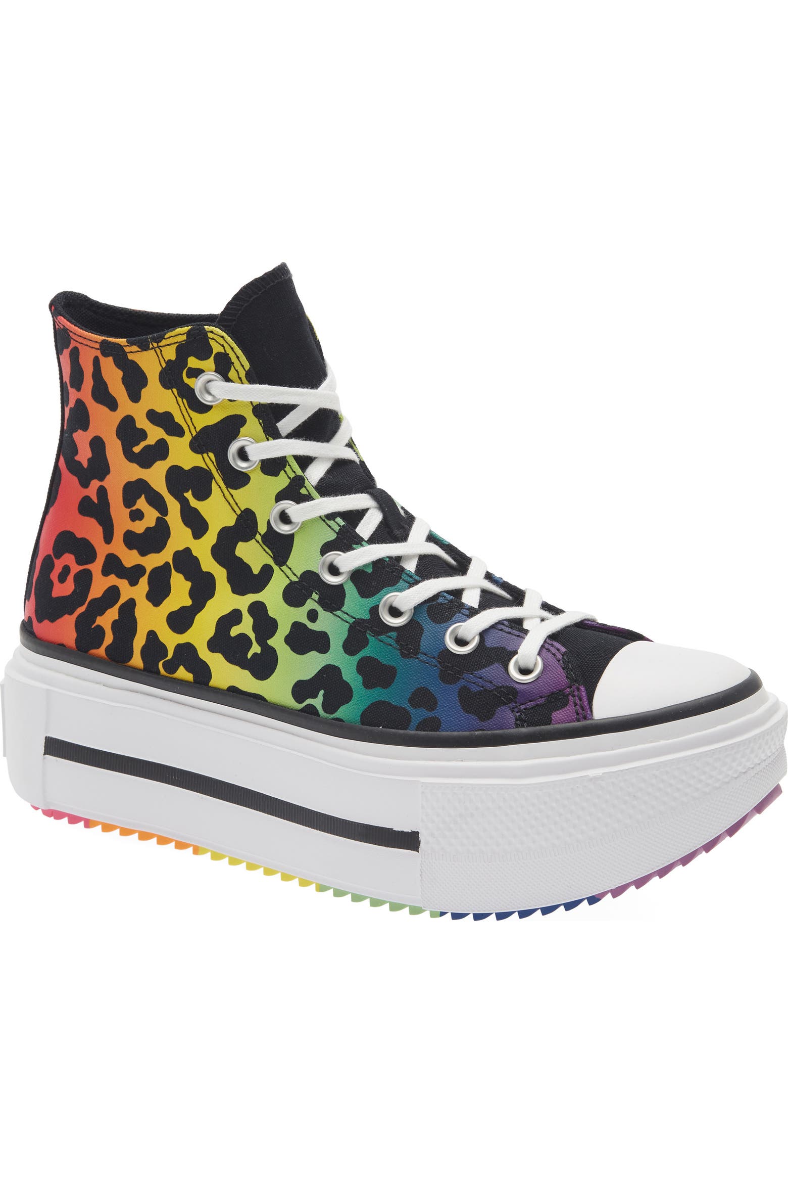 Chuck Taylor All Star Lift Double Stack Canvas High Top Sneaker (Women ...