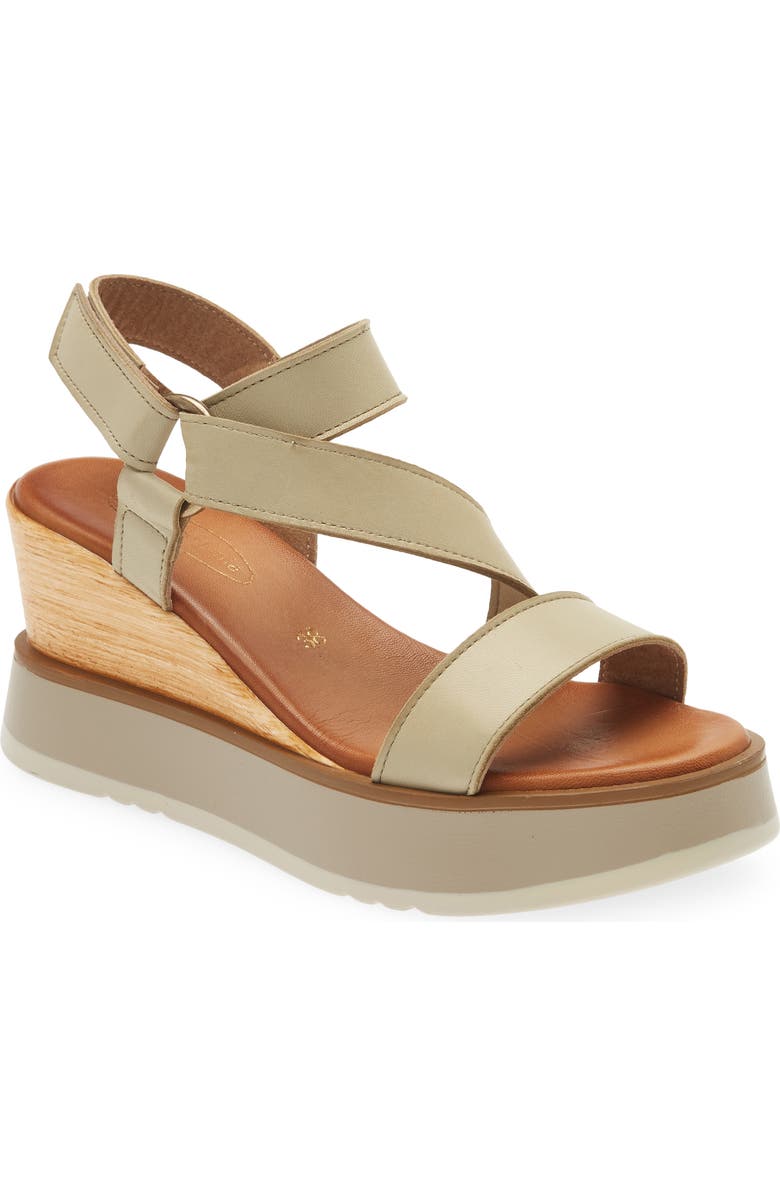 Sheridan Mia Sofia Ankle Strap Wedge Sandal, Main, color,