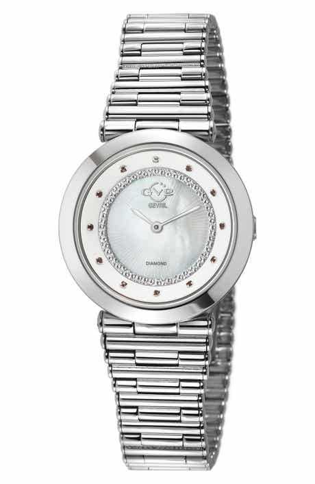 GV2 Burano Diamond Swiss Bracelet Watch, 34mm - 0.005 ctw