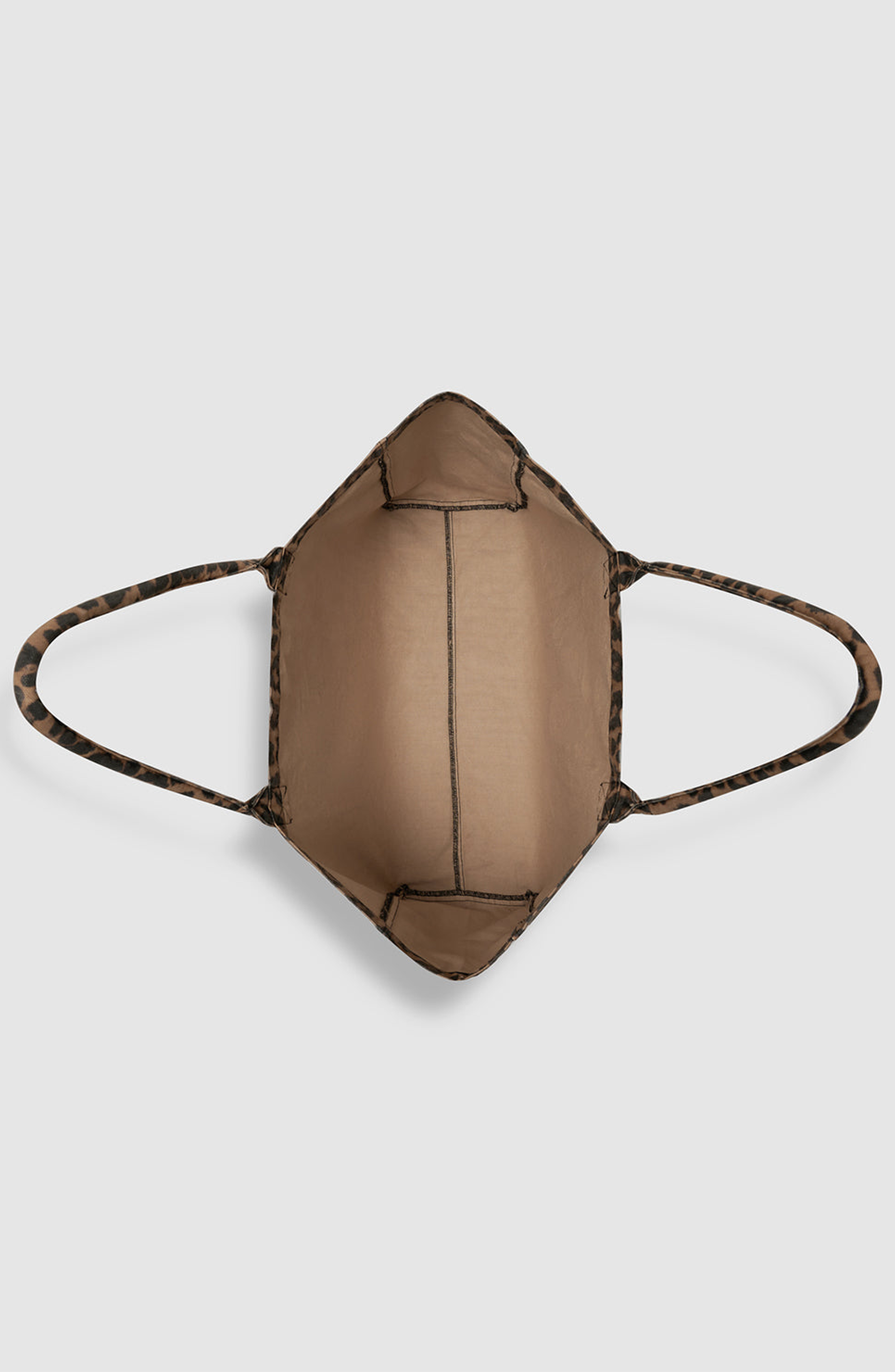 Leo Canvas Tote Bag, Alternate, color, Black / Brown Leopard