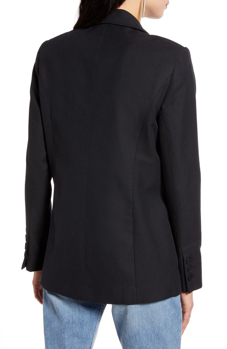 Treasure & Bond Textured One-Button Blazer, Alternate, color,