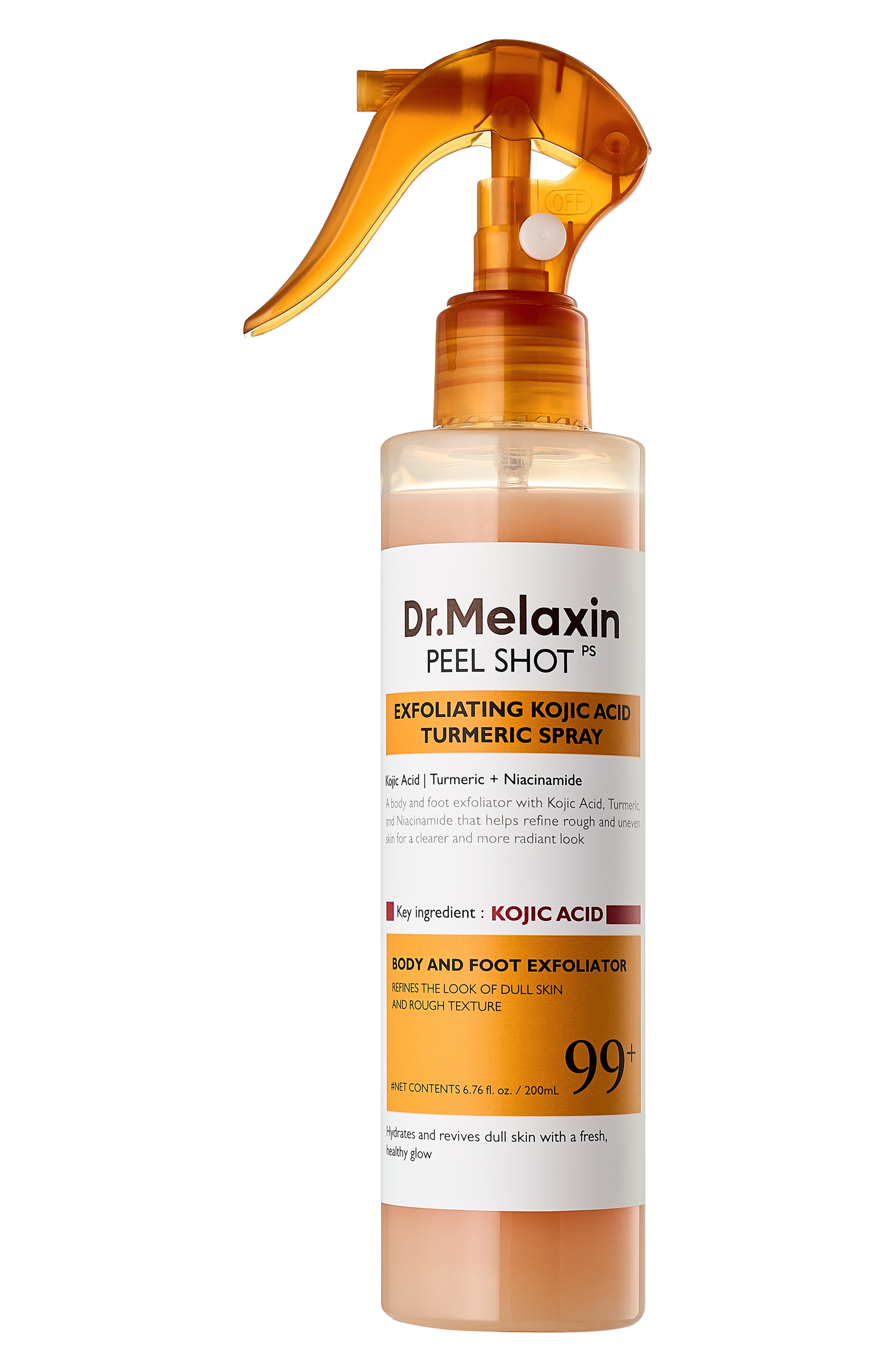 Peel Shot Exfoliating Kojic Acid Turmeric Spray