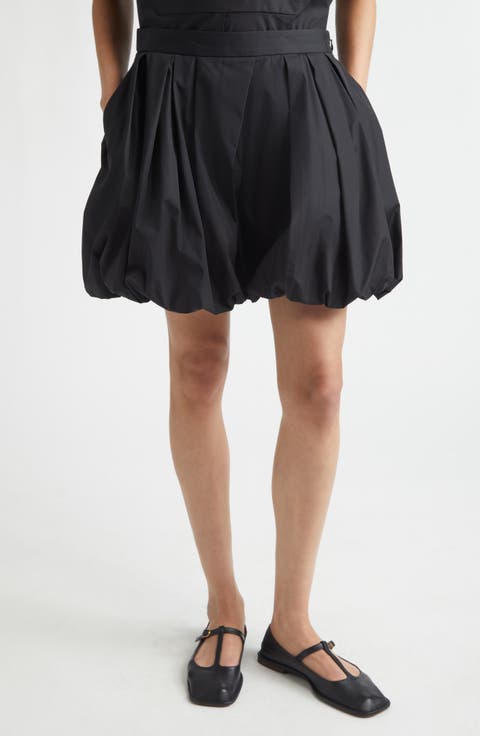 Organic Cotton Poplin Balloon Shorts