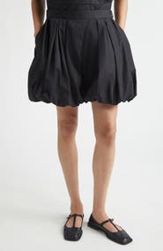 Jil Sander Organic Cotton Poplin Balloon Shorts