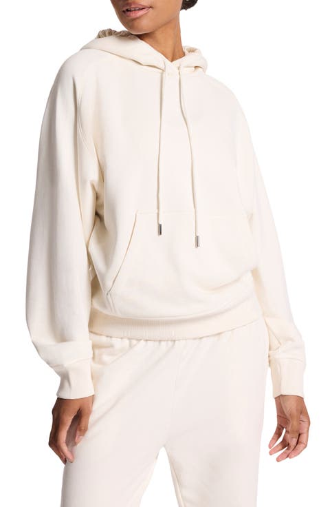 Embroidered Logo Terry Hoodie