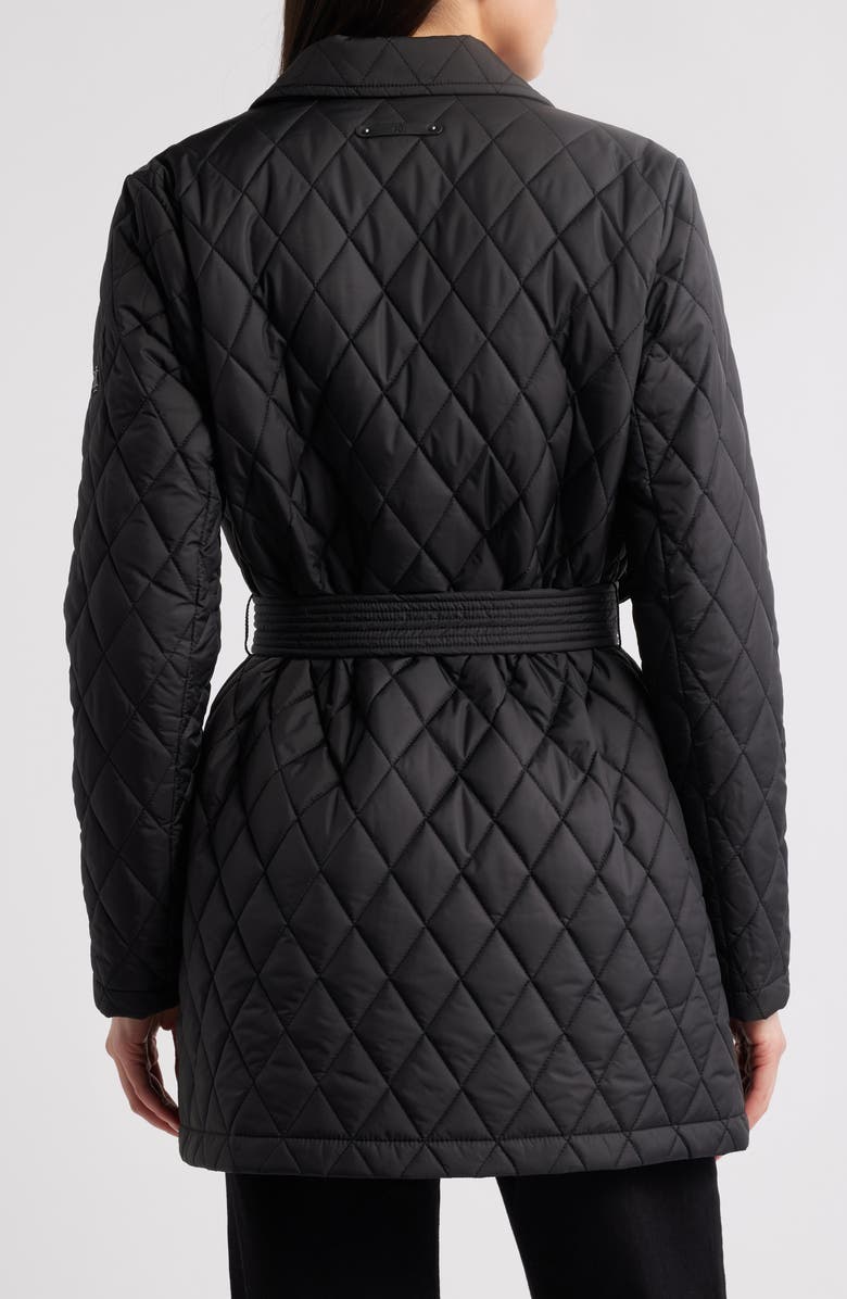 Lauren Ralph Lauren Quilted Wrap Coat, Alternate, color, 