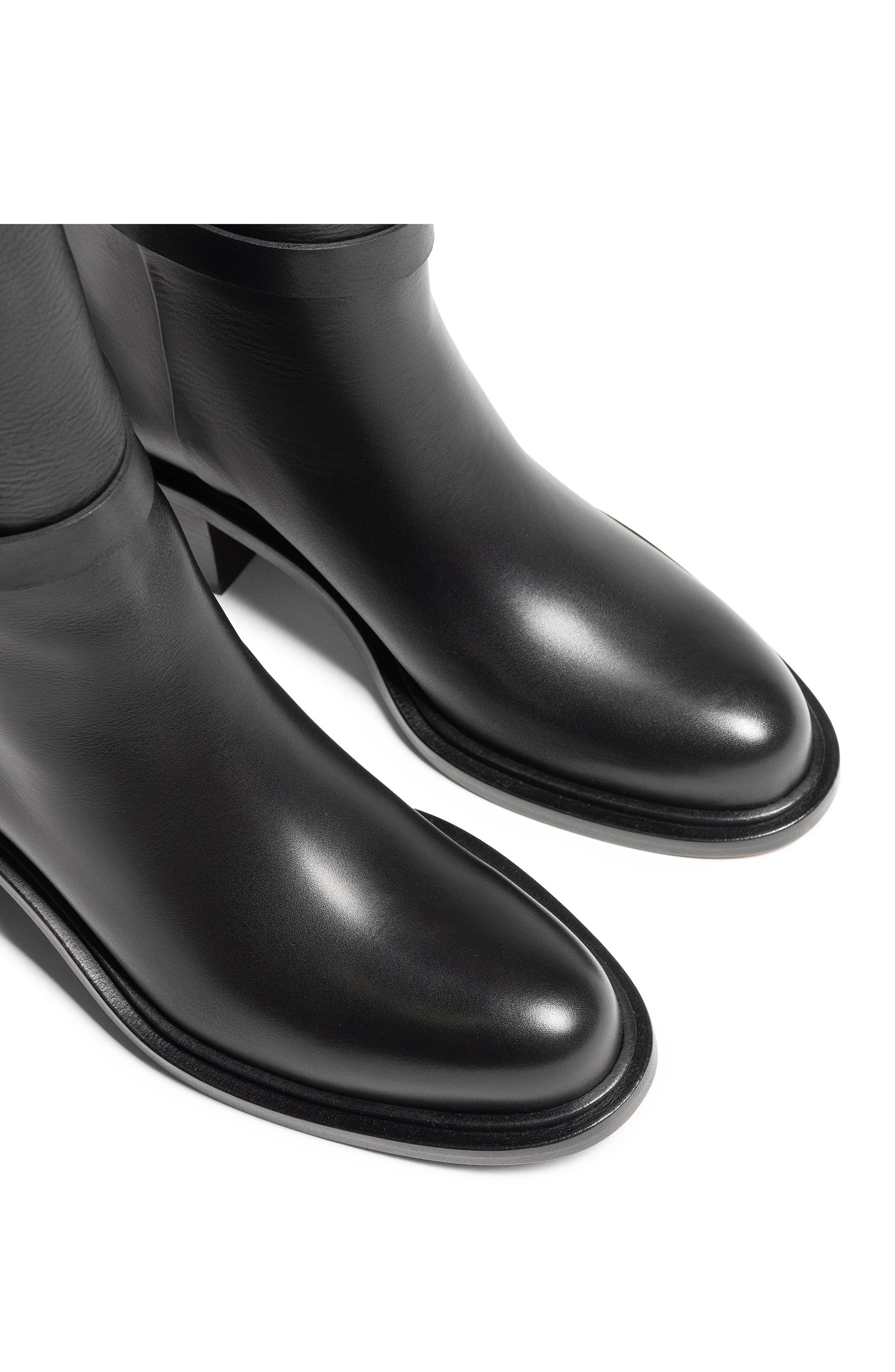 Magnanni Genevieve Riding Boot, Alternate, color, Black