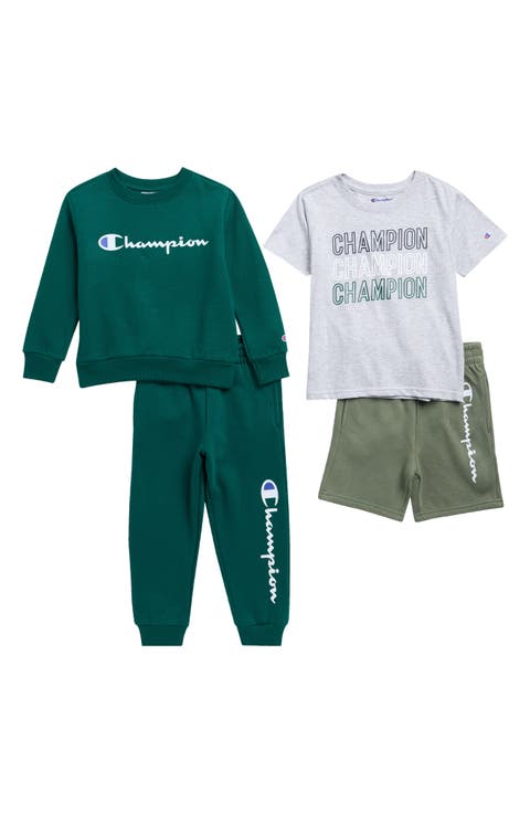 Kids' Sweatshirt, Pants, T-Shirt & Shorts Set (Little Kid)