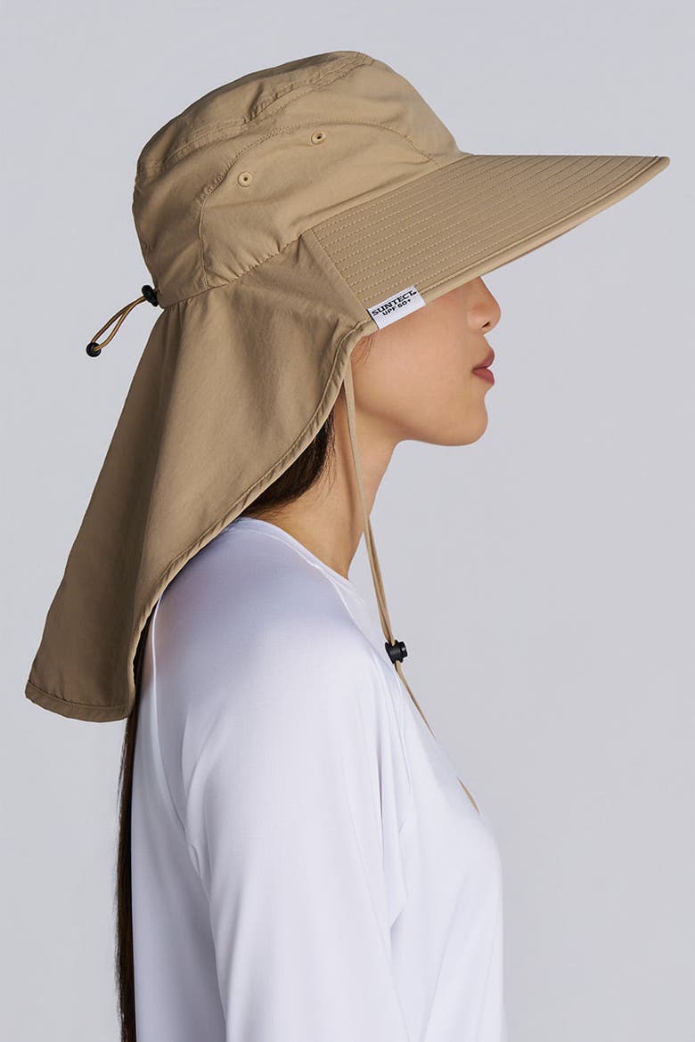 Unisex SafeShade Hat Wide Brim Sun Hat, UPF 50+ Sun Protection, Alternate, color, Tan