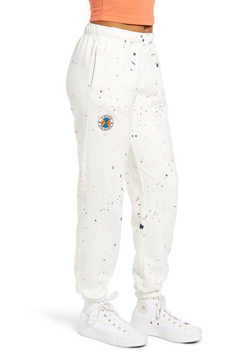 Cross Colours Women's Circle Logo Joggers, Alternate, color,