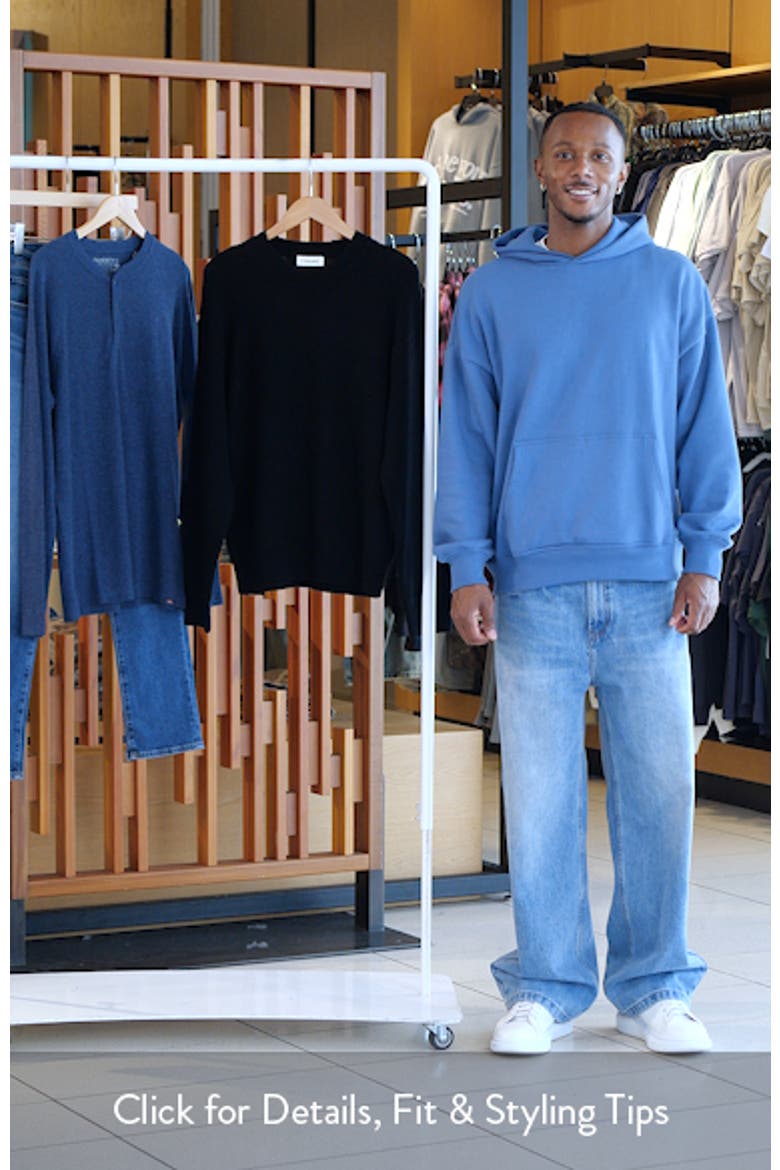 Elbow Patch Wool & Cashmere Sweater video