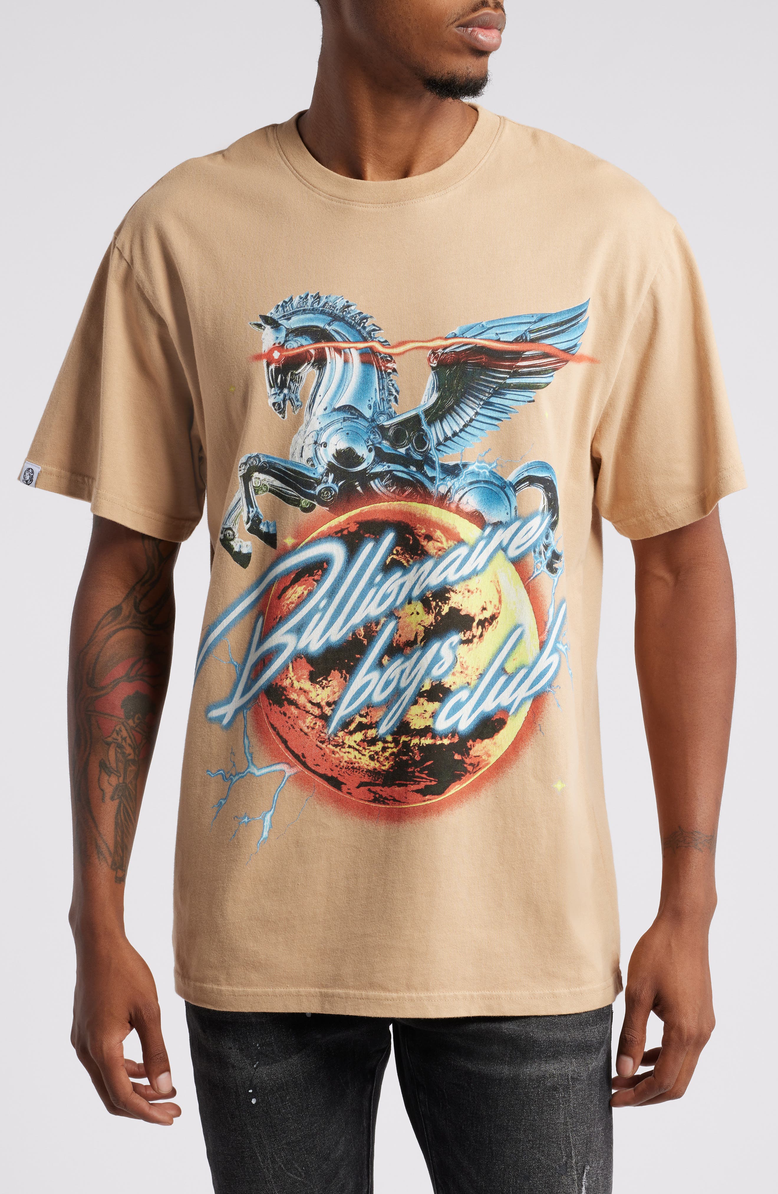 Equuleus Cotton Graphic T-Shirt